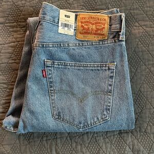 NWT Men’s Levi's 550 Blue Jeans 34x34